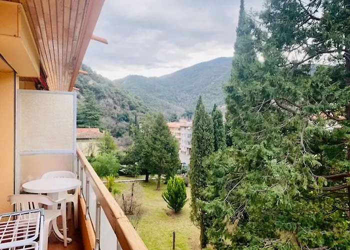 Lumineux Avec Balcon, Wi-fi, Proche Des Thermes D'amelie-les-bains - Fr-1-703-52